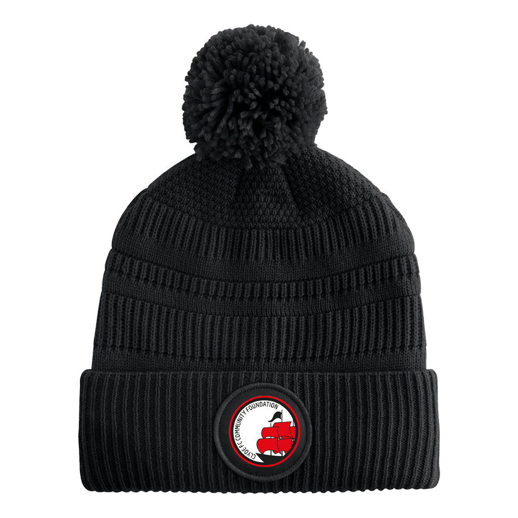 Clyde FC Community Foundation Black Bobble