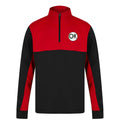 OKFC Quarter Zip Training Top Black/Red