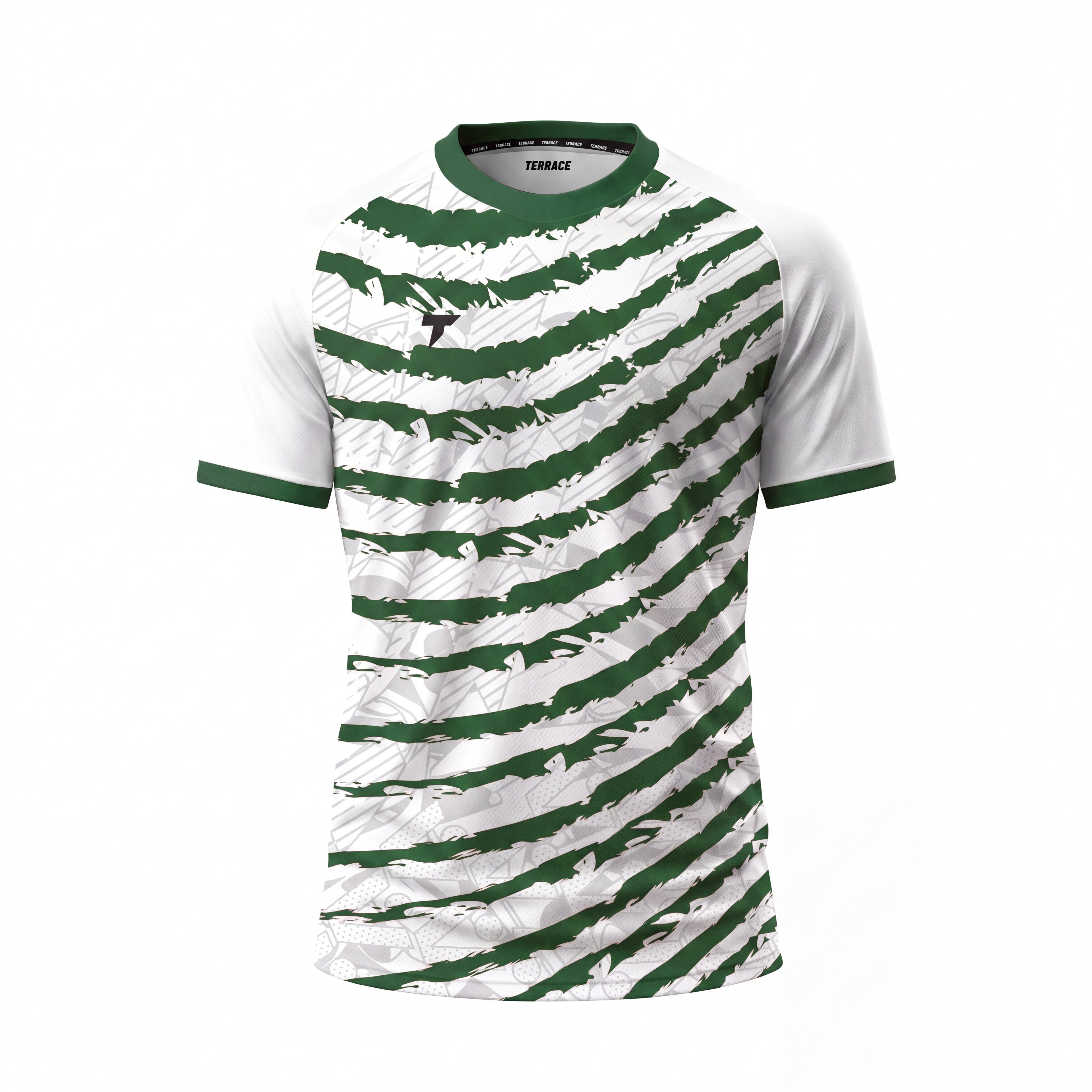 Compass Match Shirt - Green & White