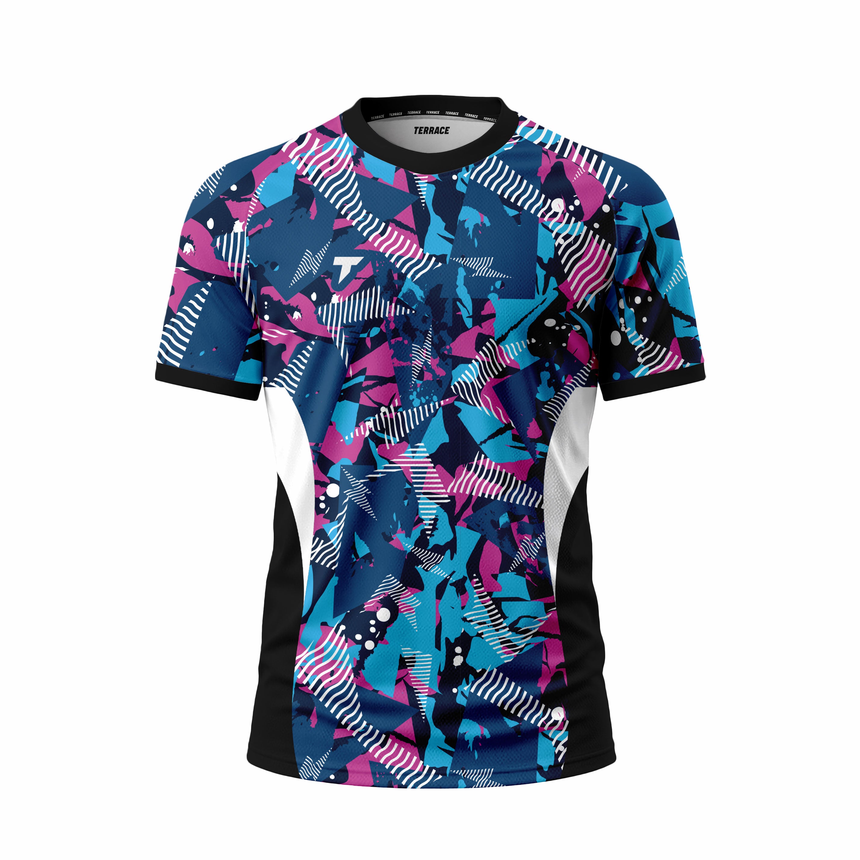 Icon Match Shirt - Blue & Pink