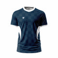 Patched Match Shirt - Airforce Blue