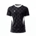 Patched Match Shirt - Black