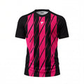 Slash Match Shirt - Black & Pink