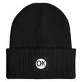 OKFC Square Patch Beanie Black